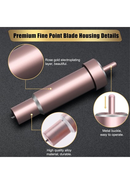 Muhafazalı Premium Ince Uçlu Bıçak, Maker 3 Için (Yurt Dışından)