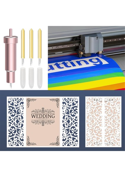 Muhafazalı Premium Ince Uçlu Bıçak, Maker 3 Için (Yurt Dışından)