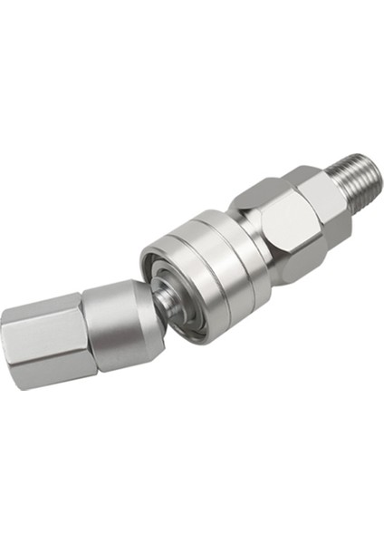 Havasız Düz Hortum Döner 360 Hızlı Bağlantı Hava Bağlantı Parçası Boya (Yurt Dışından)