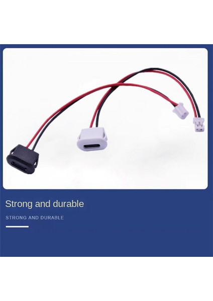 10 Adet USB Tip C Konnektör Jakı Dişi Tip-C Kart Tokalı-B (Yurt Dışından)