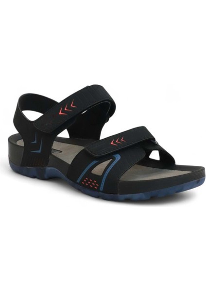 2145-9829 Tam Anatomik Bantlı Günlük ve Deniz,havuz Gibi Islak Zeminler Için Uyumlu Erkek Sandalet - NKT02145-SIYAH-42 fiyatları