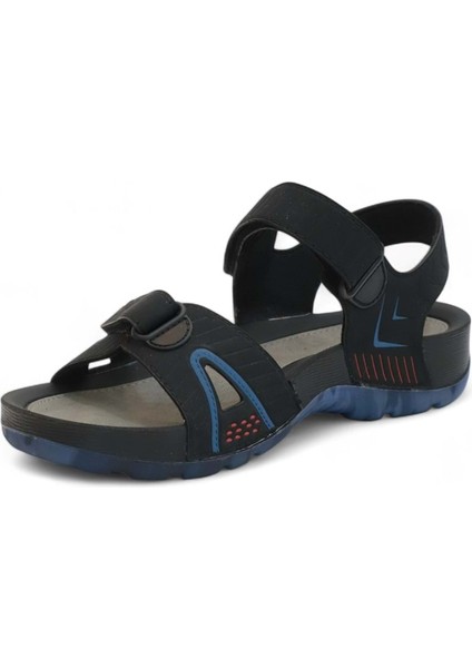 2145-9829 Tam Anatomik Bantlı Günlük ve Deniz,havuz Gibi Islak Zeminler Için Uyumlu Erkek Sandalet - NKT02145-SIYAH-42 modelleri