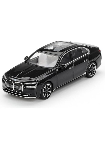 Mini Gt 1:64 Bmw I7 EDRIVE50 Diecast Model Araba – Black Sapphire (Blister Paketli) modelleri