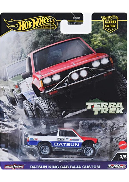 Hot Wheels Car Culture Premium Arabalar Datsun King Cab Baja Custom HRV71