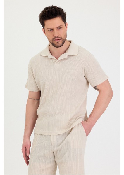 Erkek Polo Yaka Tshirt ve Şort Alt Üst Takım