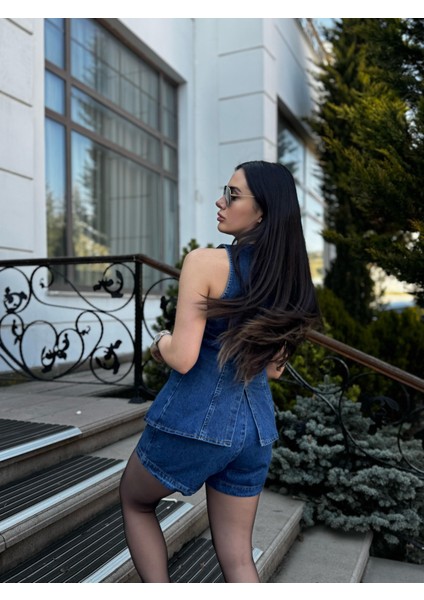 Jean Şortlu Takım modelleri