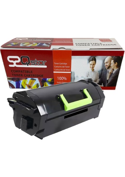 Lexmark MS822 15K Çipli Muadil Toner 58D5H00 MS822 MS823