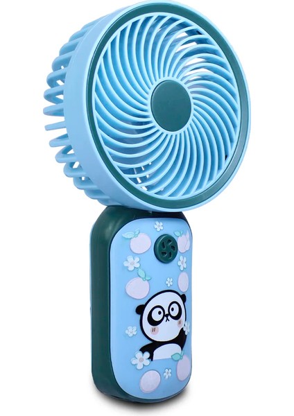 YS906 Mini Şarj Edilebilir Kişisel Fan Güçlü Hava Akışı Taşınabilinir Mini Vantilatör