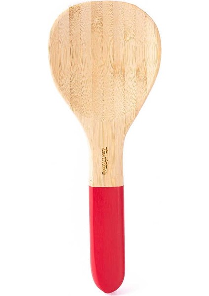 048-04-BAMBU Kırmızı Pilav Kaşığı