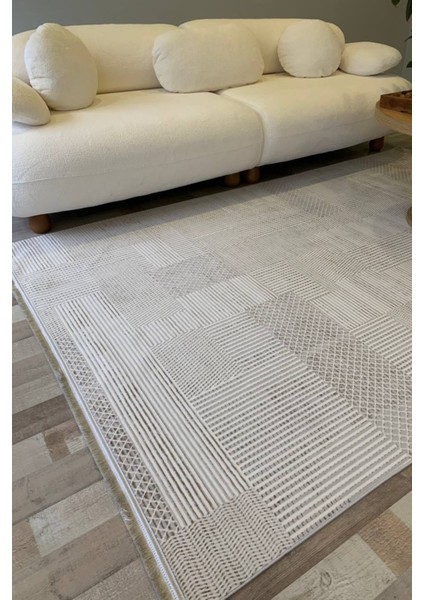 Herat Yıkanabilir Dokuma Kaymaz Taban Kahverengi Halı Yolluk Kilim - HR119