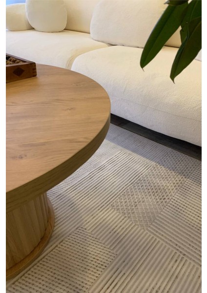 Herat Yıkanabilir Dokuma Kaymaz Taban Kahverengi Halı Yolluk Kilim - HR119 fiyatları