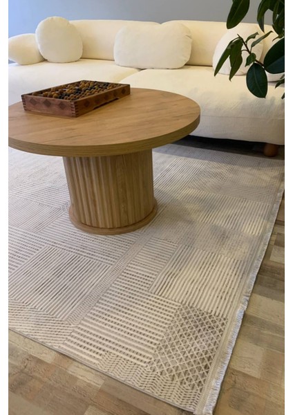 Herat Yıkanabilir Dokuma Kaymaz Taban Kahverengi Halı Yolluk Kilim - HR119 indirimleri