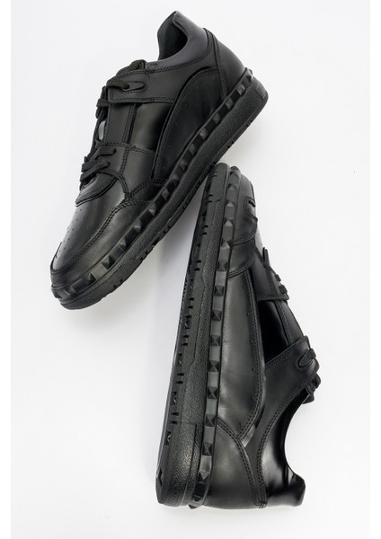 Erkek Kalın Taban Bağcıklı Comfort Casual Ayakkabı Gerçek Deri indirimleri