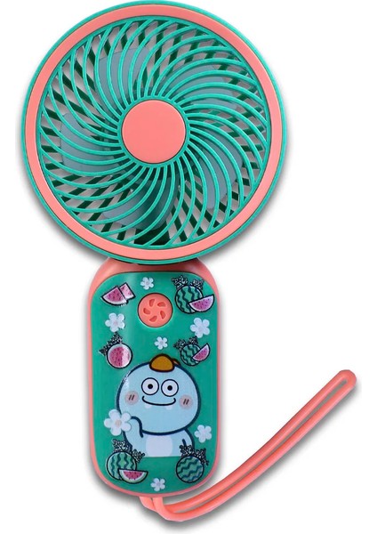 YS906 Mini Şarj Edilebilir Kişisel Fan Güçlü Hava Akışı Taşınabilinir Mini Vantilatör