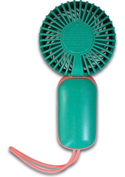 YS906 Mini Şarj Edilebilir Kişisel Fan Güçlü Hava Akışı Taşınabilinir Mini Vantilatör