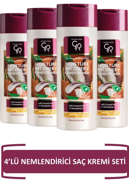 Moisture Recovery Conditioner - Nemlendirici 4'lü Saç Kremi