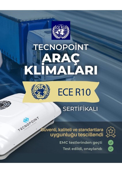 12 Volt Tavan Park Kliması Tır,kamyon,karavan Uyumlu Universal fiyatları