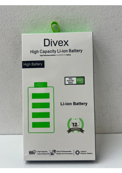 Redmi Note 9s BN55 Batarya modelleri