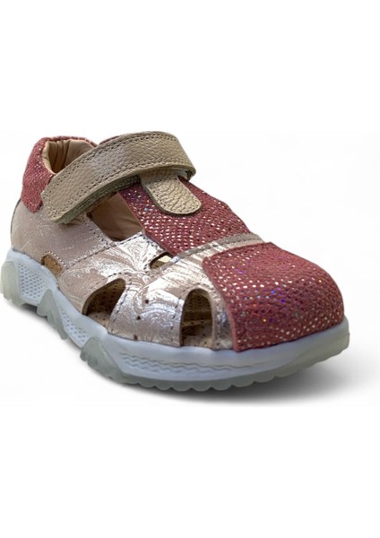 189 Kız Çocuk Okul Öncesi Deri Korseli Sandalet fiyatları