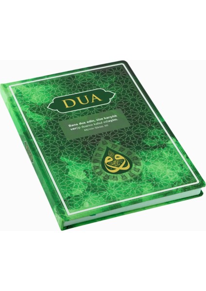 Dua Evrad-I Şerife) Büyük Boy - Arapça+Türkçe - Yeşil modelleri