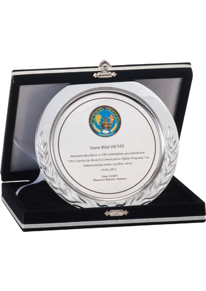 - Tabak Plaketler - UK-014 B - 15 cm