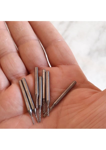 Dremel Benzeri Kalıpçı Taşlama Cnc Karbür Uç Seti Yoğun Çelik Tungsten 7 Parçalı 3.2 Çap Mil Freze fırsatları