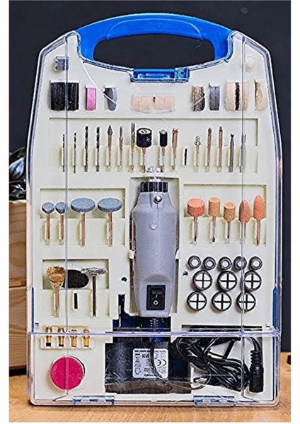 Mini Gravür Taşlama Seti 110 Parça