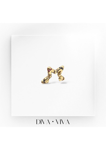 - Renkli Taşlı Yıldız Kadın Kıkırdak Küpe - Aurastar Earcuff fiyatları
