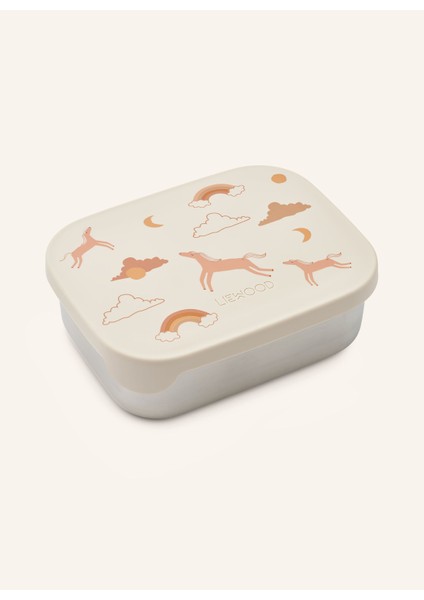 Çelik Lunchbox Silikon Kapaklı Çocuk Beslenme Kabı 900 ml