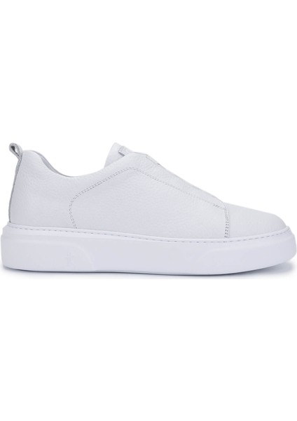 Erkek Hakiki Deri Beyaz Sneakers & Spor Ayakkabı 965 2526 Erk Ayk Y25 Beyaz Fltr