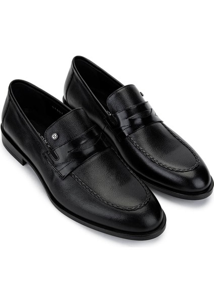 Erkek Hakiki Deri Siyah Deri Klasik Ayakkabı 183 41651 Erk Ayk Y25 Sıyah Dr fiyatları