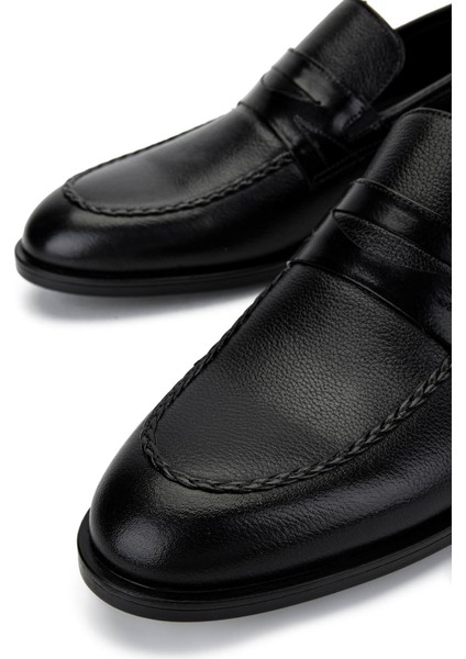 Erkek Hakiki Deri Siyah Deri Klasik Ayakkabı 183 41651 Erk Ayk Y25 Sıyah Dr fırsatları