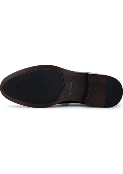 Erkek Hakiki Deri Kahverengi Klasik Ayakkabı 183 41651 Erk Ayk Y25 Kahve Dr modelleri