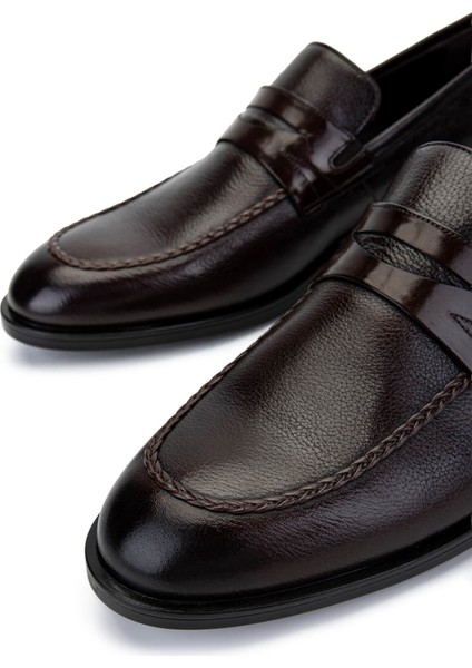 Erkek Hakiki Deri Kahverengi Klasik Ayakkabı 183 41651 Erk Ayk Y25 Kahve Dr fırsatları