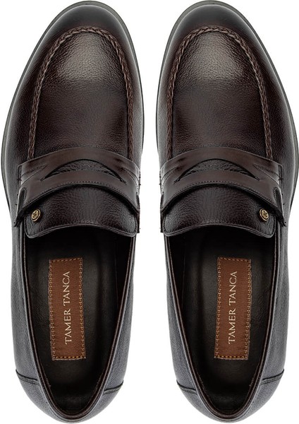 Erkek Hakiki Deri Kahverengi Klasik Ayakkabı 183 41651 Erk Ayk Y25 Kahve Dr indirimleri