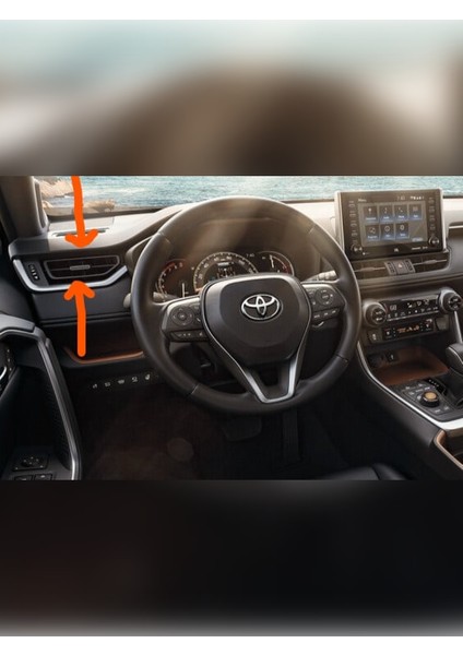 Toyota Rav4 (2019+) Sürücü Tarafı Gösterge Paneli Havalandırma Menfezi modelleri