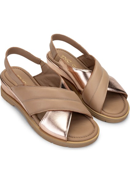Kadın Hakiki Deri Nude Topuklu Sandalet 1109 M591 Bn Sndlt Y25 Nude/rose fiyatları