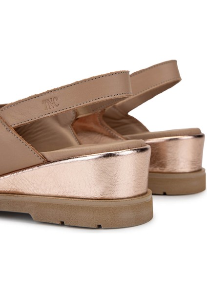 Kadın Hakiki Deri Nude Topuklu Sandalet 1109 M591 Bn Sndlt Y25 Nude/rose indirimleri