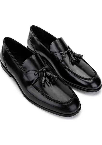 Erkek Hakiki Deri Siyah Açma Loafer Ayakkabı 987 164K Erk Ayk Y25 Sıyah Acma fiyatları