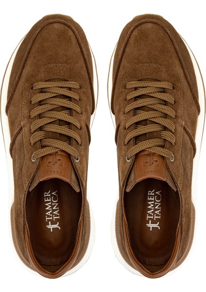 Erkek Hakiki Deri Kahverengi Sneakers & Spor Ayakkabı 870 1345 Erk Ayk Y25 Sıgaro Suet indirimleri