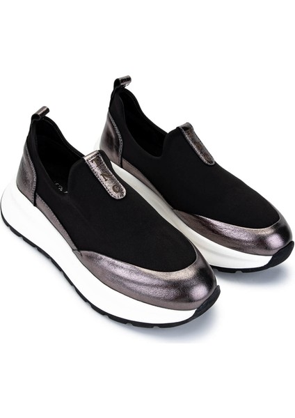 Kadın Deri & Tekstil Antrasit Sneakers & Spor Ayakkabı 937 8065 Bn Ayk Y25 Antrasıt