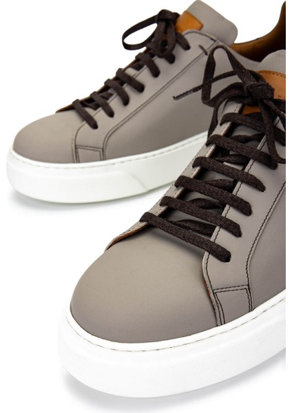 Erkek Hakiki Deri Bej Sneakers & Spor Ayakkabı 1133 An-01 Erk Ayk Y25 Bej Zuma fırsatları