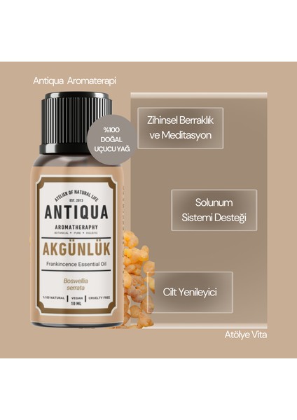 Akgünlük Uçucu Yağı 10 ml (%100 Saf /seyreltilmemiş Ürün)