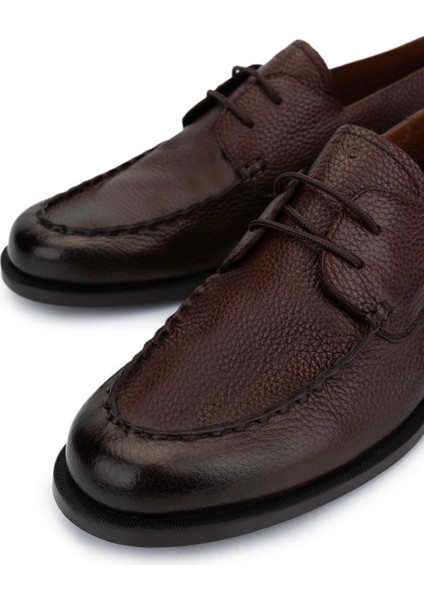 Erkek Hakiki Deri Kahverengi Casual Ayakkabı 987 204 Erk Ayk Y25 Kahve Fltr modelleri