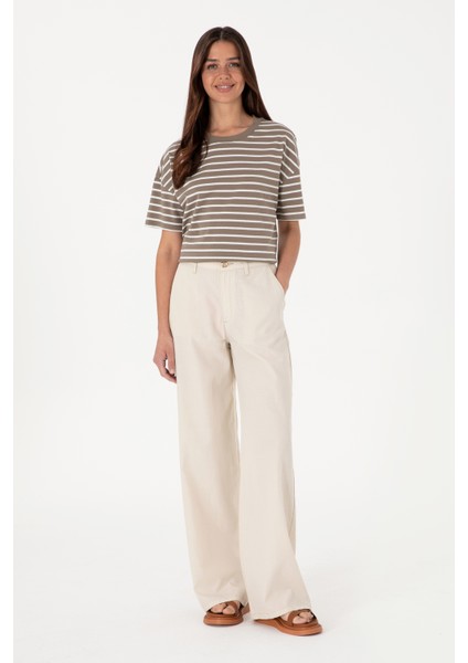 Kadın Taş Pantolon (Kanvas-Chino) 50309122-VR049