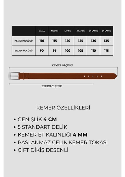 4050 Hakiki Deri Desenli Premium Tek Kat Manda Erkek Kemer Siyah fiyatları