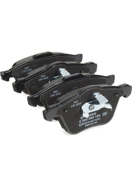 Diskli Fren Balatası Seti; Ön Volvo V70 Iı D5 12/2005 - 7/2006 136 Kw 285