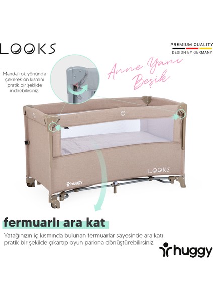 3 In 1 Yeni Doğan Seti Travel Sistem Bebek Arabası + Oyun Parkı + Mama Sandalyesi
