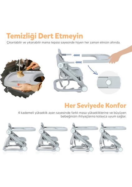 3 In 1 Yeni Doğan Seti Travel Sistem Bebek Arabası + Oyun Parkı + Mama Sandalyesi