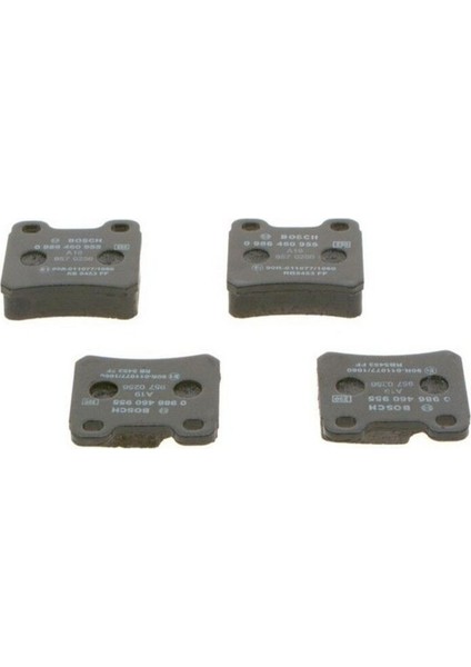 Fren Balatası Seti; Arka Opel Astra 1.4i Caravan 9/1997 - 2/1998 44 Kw T92